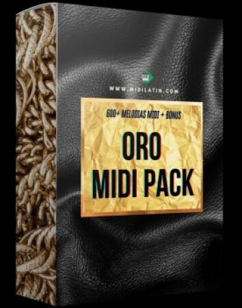 Midilatino ORO Reggaeton MIDI Pack MiDi
